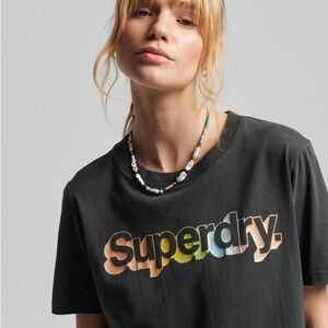 SUPERDRY Vintage Core Metallic T-Shirt